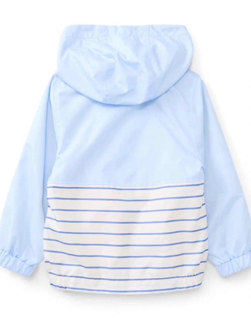child of mine Light Blue Hooded Jacket with Front Zipper